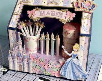Scatola attività per bambini, scatola dolcetti personalizzata per bambini - regalo di compleanno - scatola gioco personalizzata - scatola sorpresa - da colorare