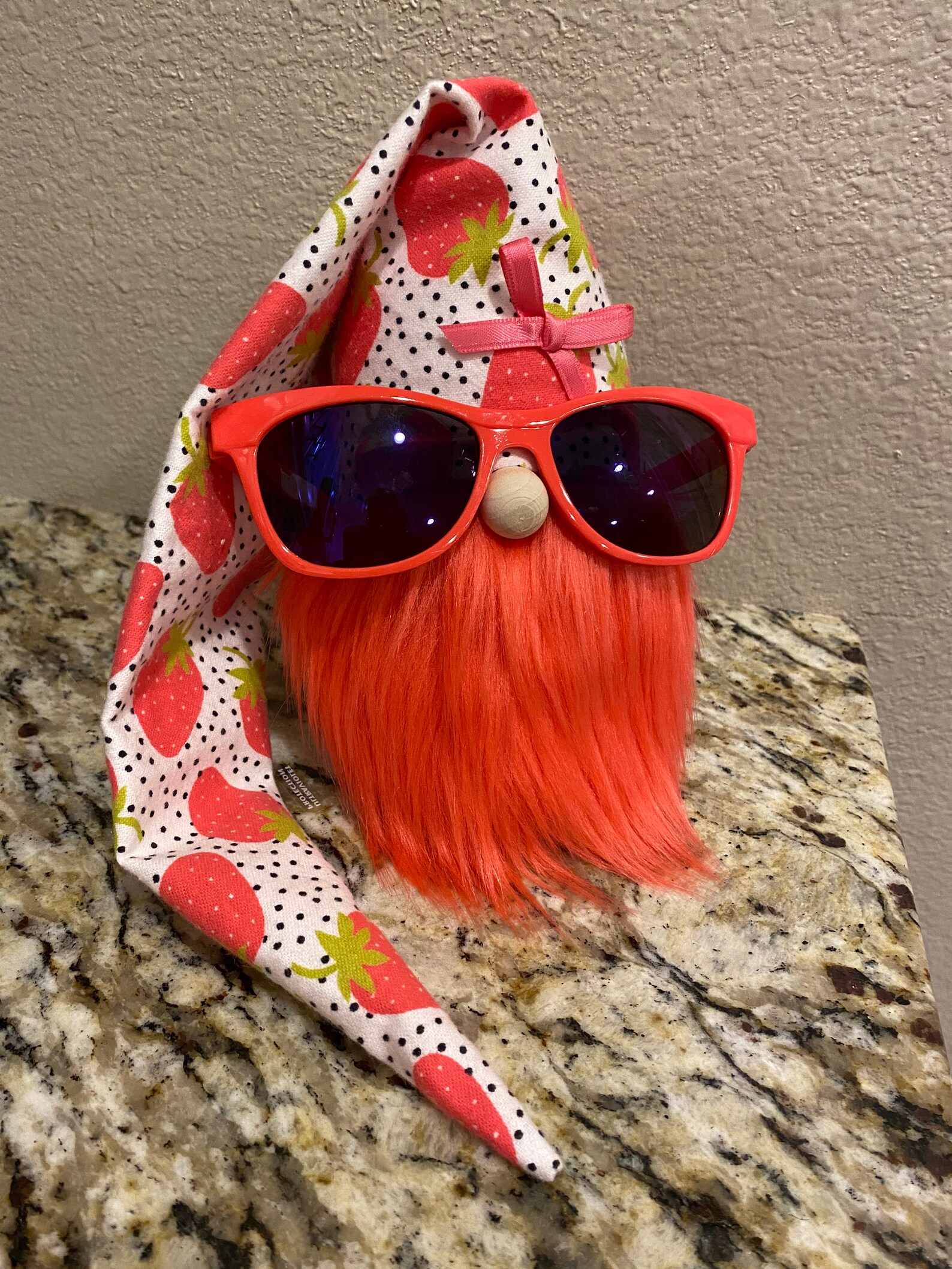 NEW Strawberry Gnome Summer Gnome Sunglasses Gnome Etsy