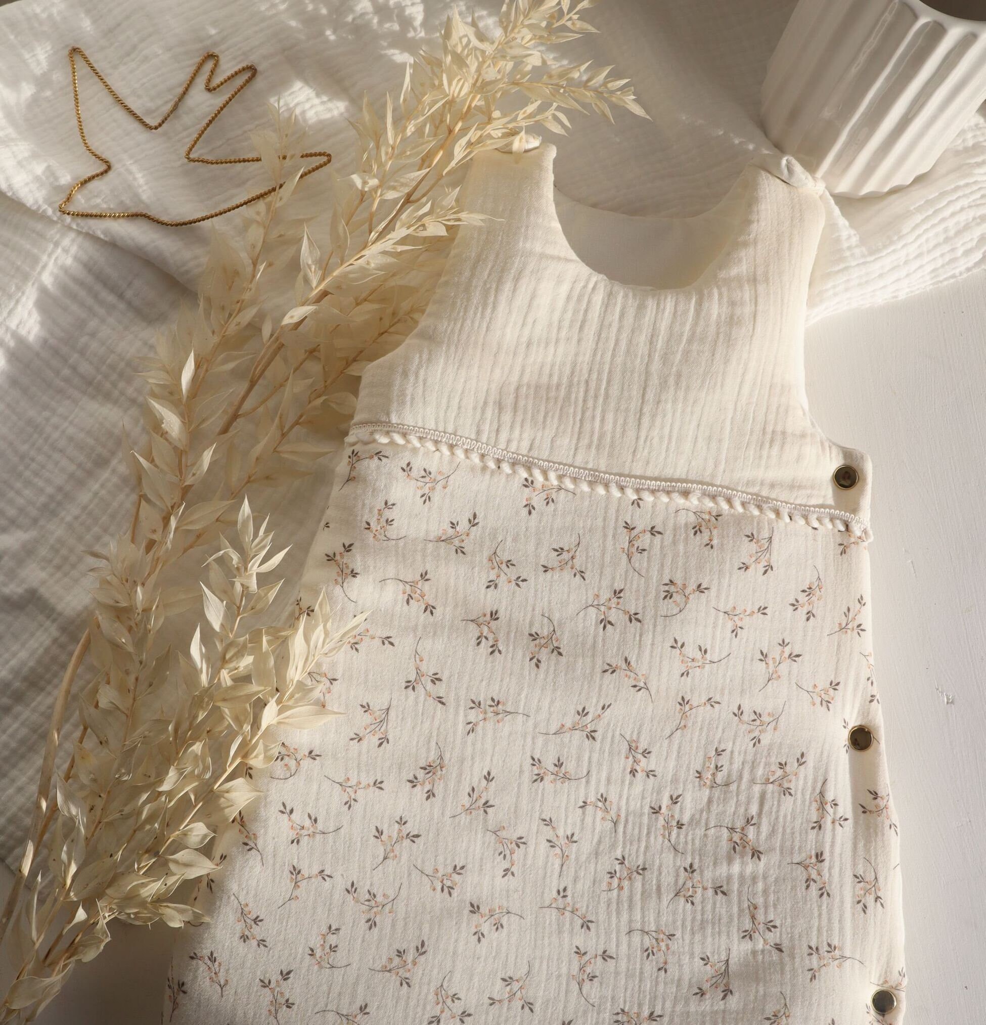 Gigoteuse Hiver Perce-Neige Ecru - Turbulette Nid d'ange Gigoteuse