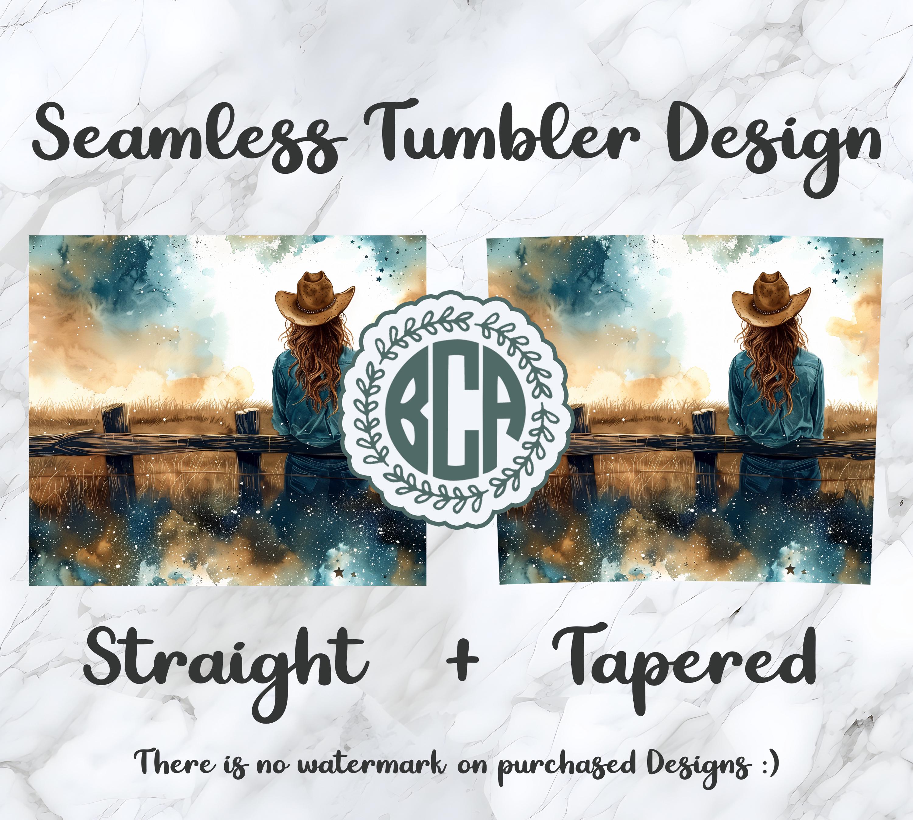 Rustic Cowgirl Tumbler Wrap PNG | Country Western Tumbler Wrap Design ...