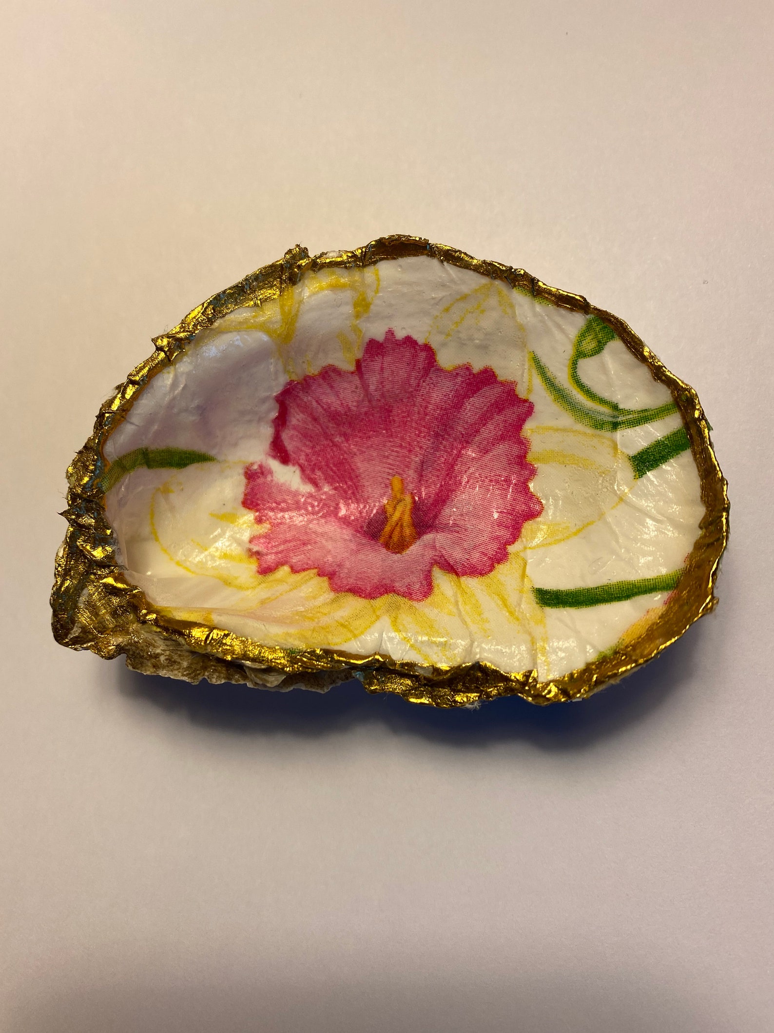 Uniquely Decorated Oyster Shells Etsy