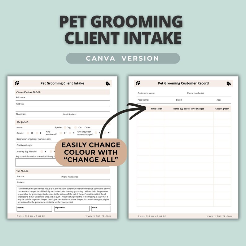 New Dog Registration Client Profile Details