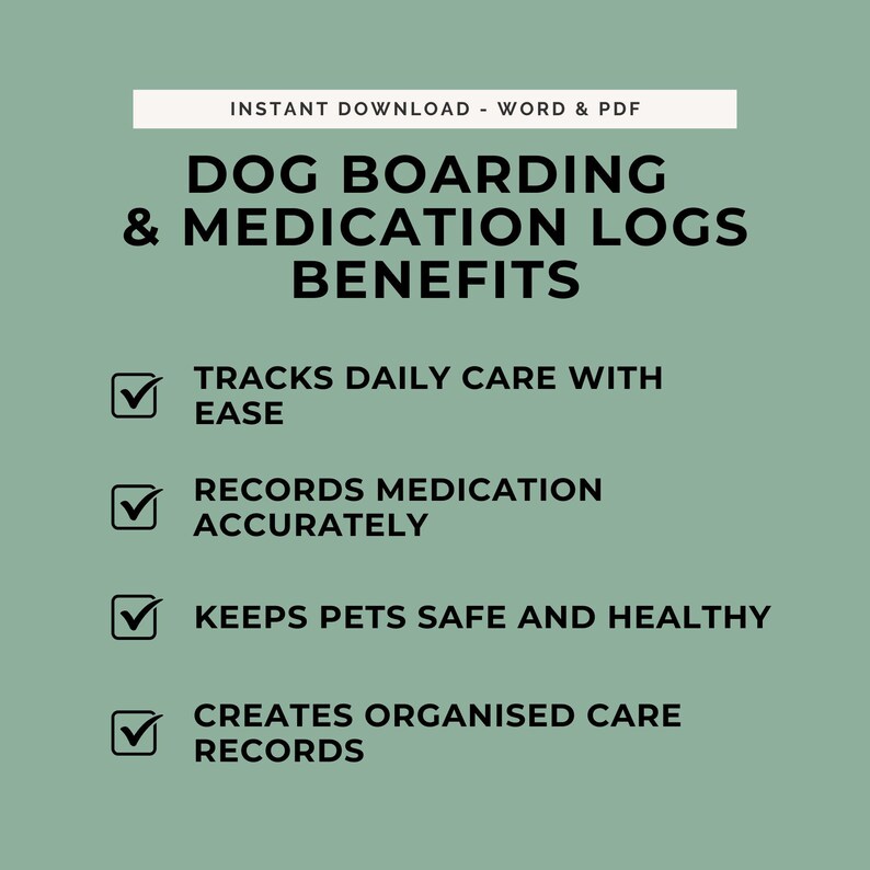 Cage Record Keeping Info Sheet Benefits