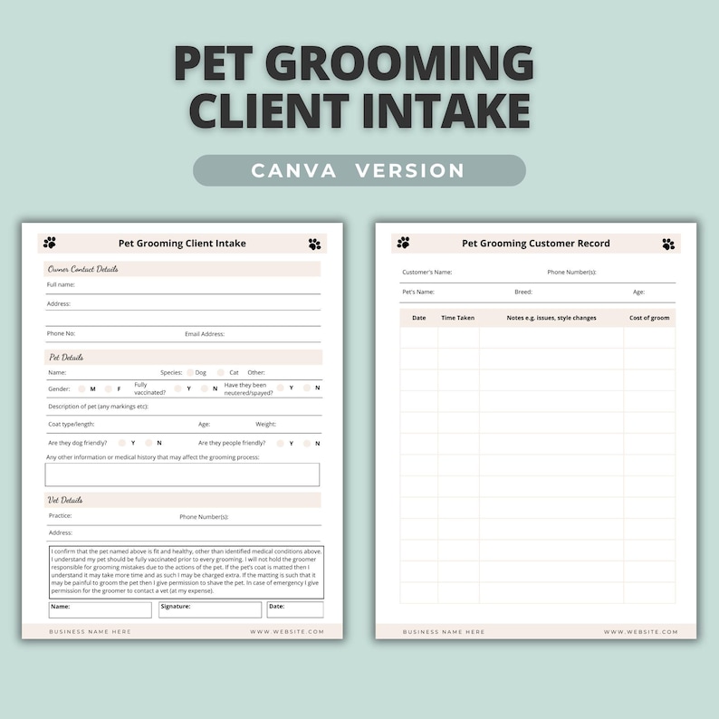Customer Information Sheet