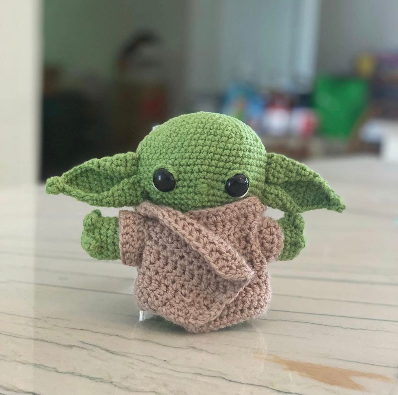 Crochet Baby Yoda grogu Etsy
