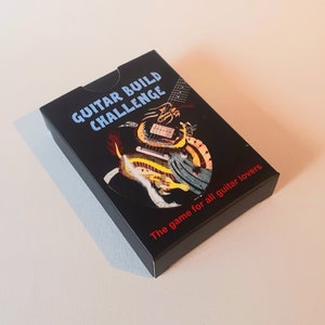Guitar Build Challenge kaartspel