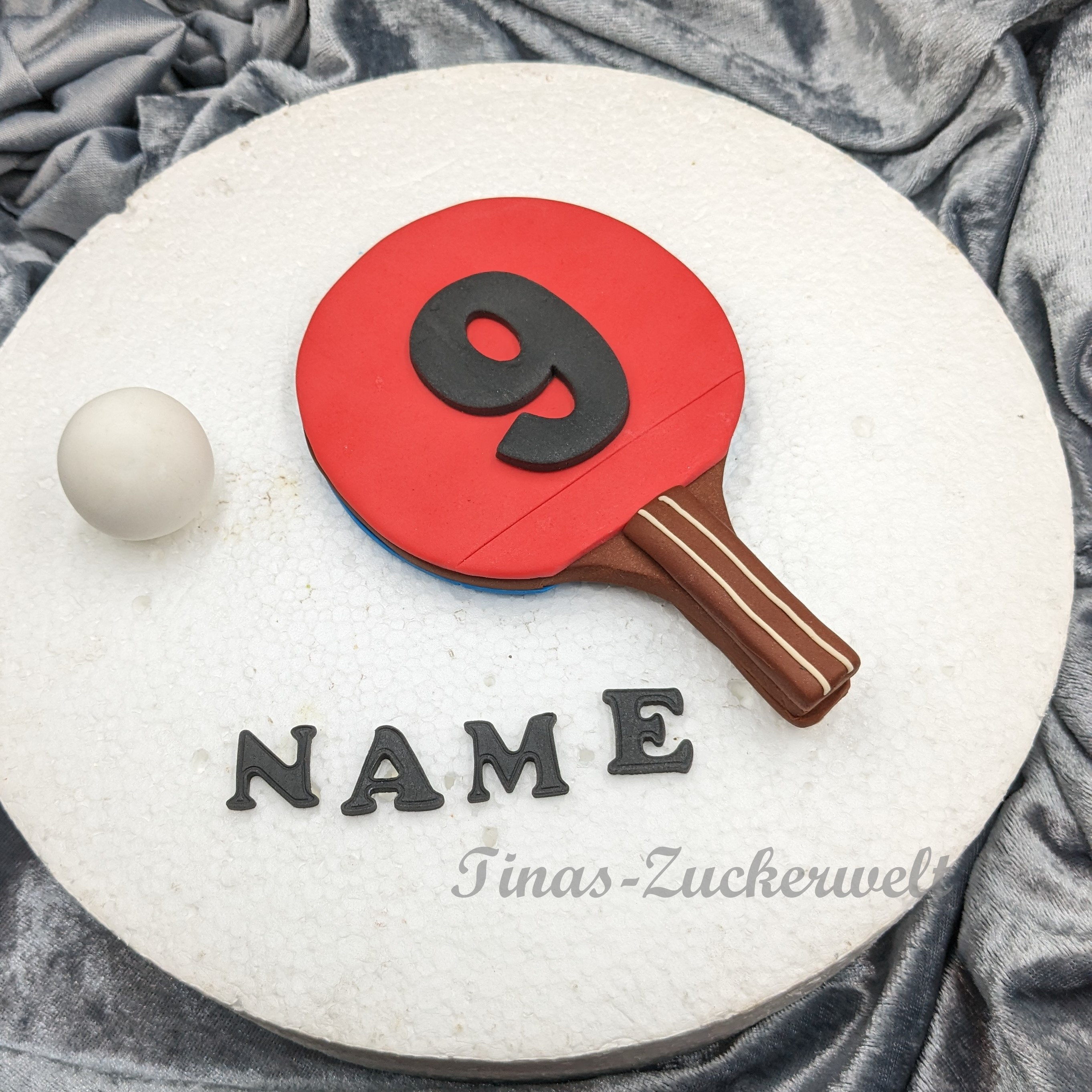 BAKERLOGY Tischtennisschläger Ausstechform – Für Kekse, Fondant, Ton, 7,1x12 Cm