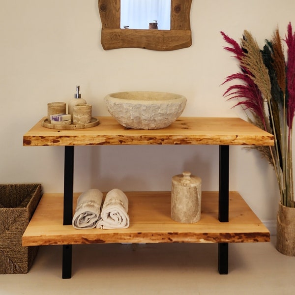 Floating Vanity Without Sink Etsy