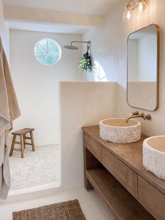 Meuble-lavabo/lavabos de salle de bain Cadeau de table d'étagère en bois de  récupération pour femme -  Canada