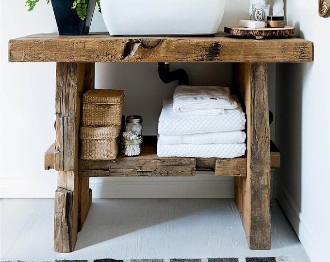 Bathroom Vanity Single Etsy