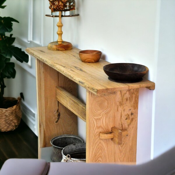 Narrow Console Table - Etsy New Zealand