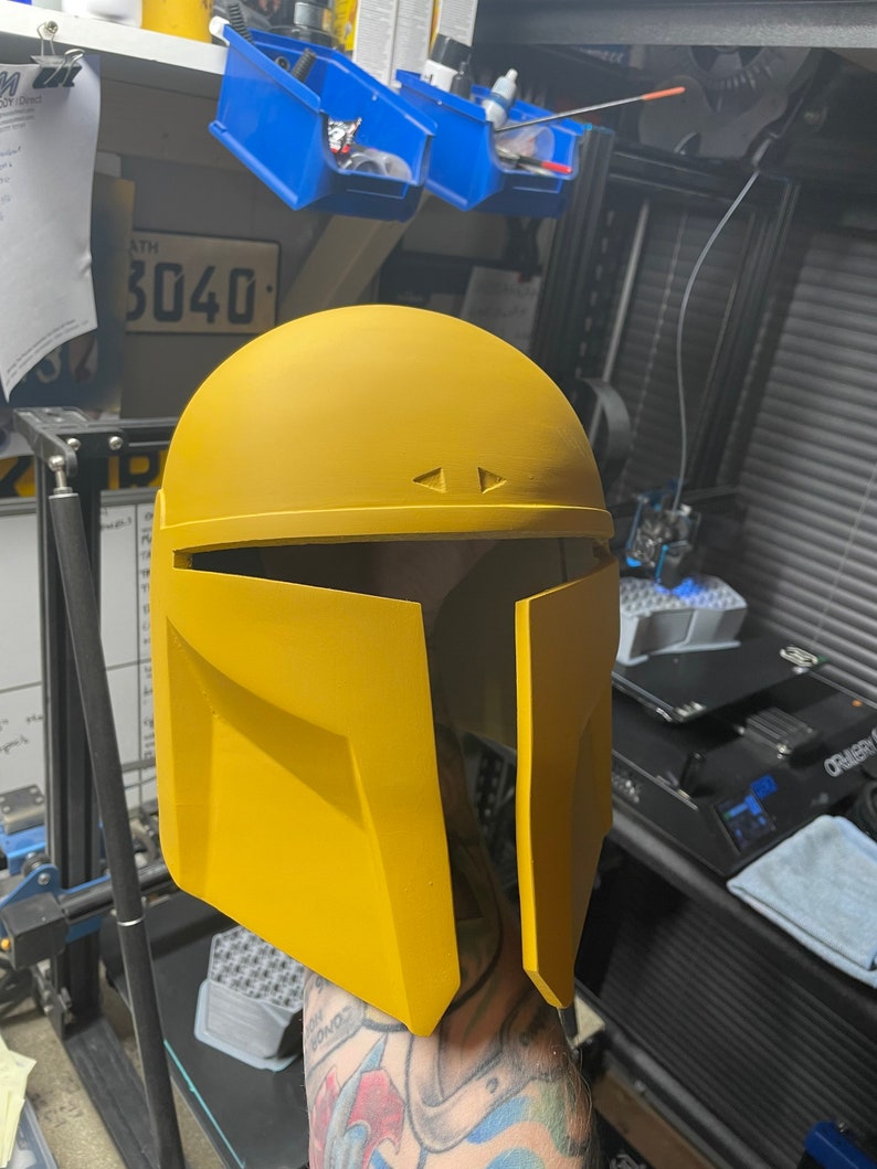 Mando Mandalorian Grunt Helmet DIY Kit Star Wars Etsy