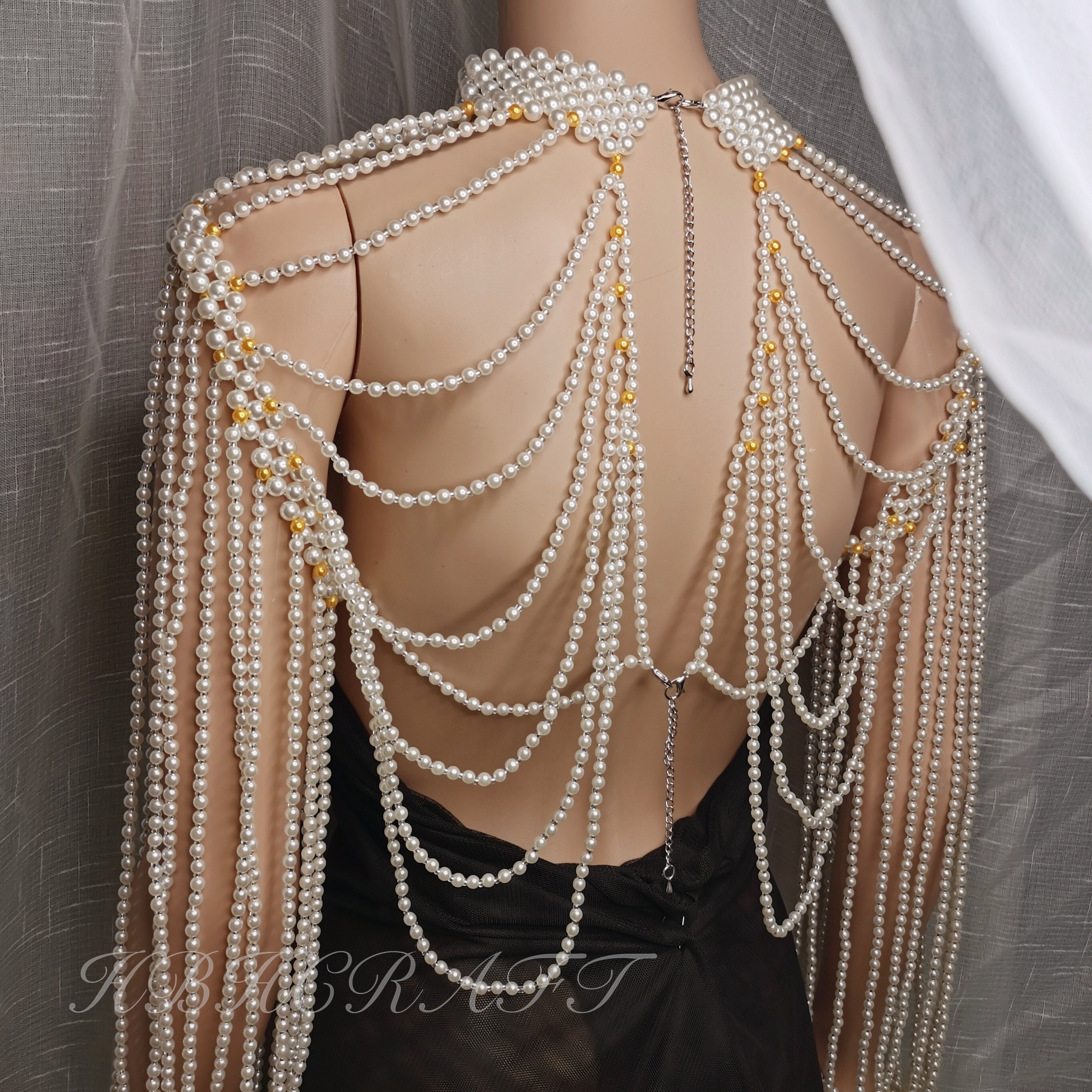 Intimate Accessories Adjustable Decorative Bra Straps Bra Chain Pearls  Shoulder Straps Elegant Imitation Pearls Bra Accessories - AliExpress