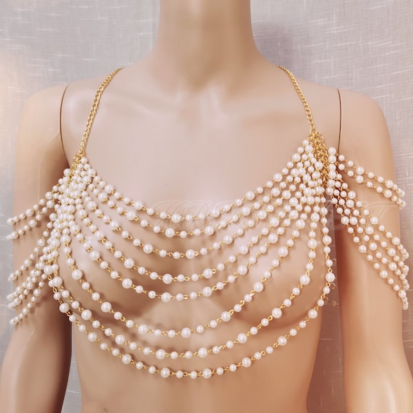 Pearl of Wisdom Body Chain