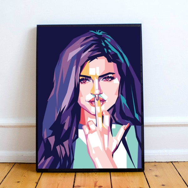 Kylie Jenner Poster Etsy