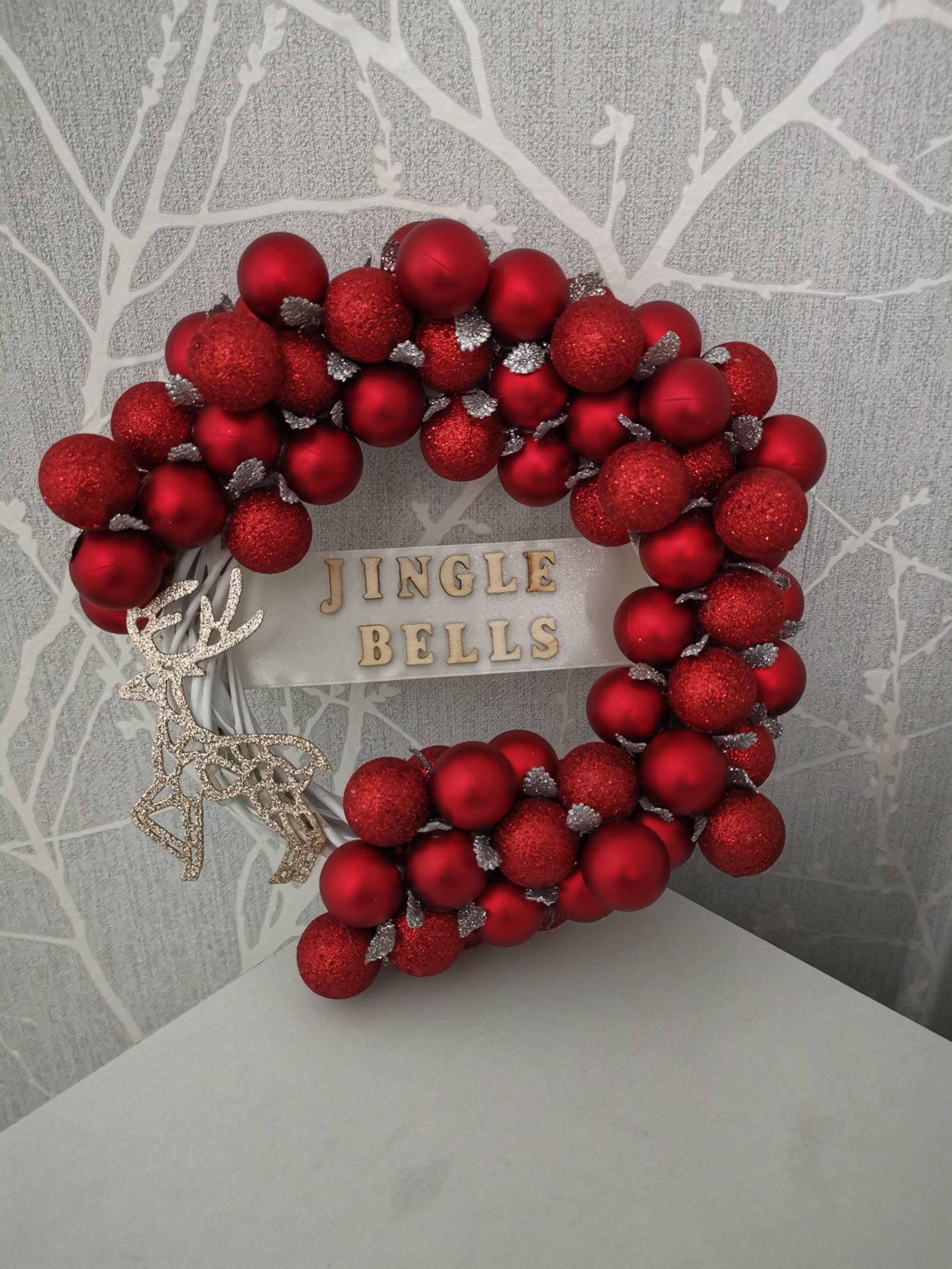 Christmas wreath christmas bauble door wreath christmas Etsy