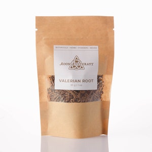 Dried Valerian Root Herb - 30g - Witchcraft Rituals, Spells, Incense and Spiritual Uses