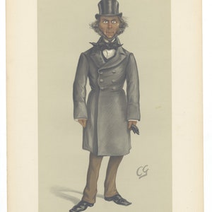 Original 1879 Vanity Fair Print -Herbert Spencer
