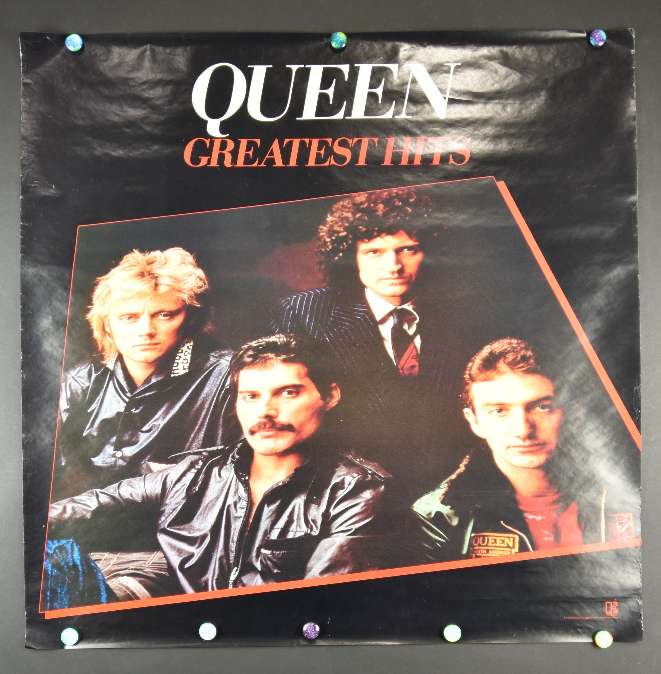 Queen Greatest Hits 1981 Original Promo Poster Vintage Poster Etsy