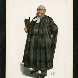 Original 1899 Vanity Fair Print - Thomas Fowler