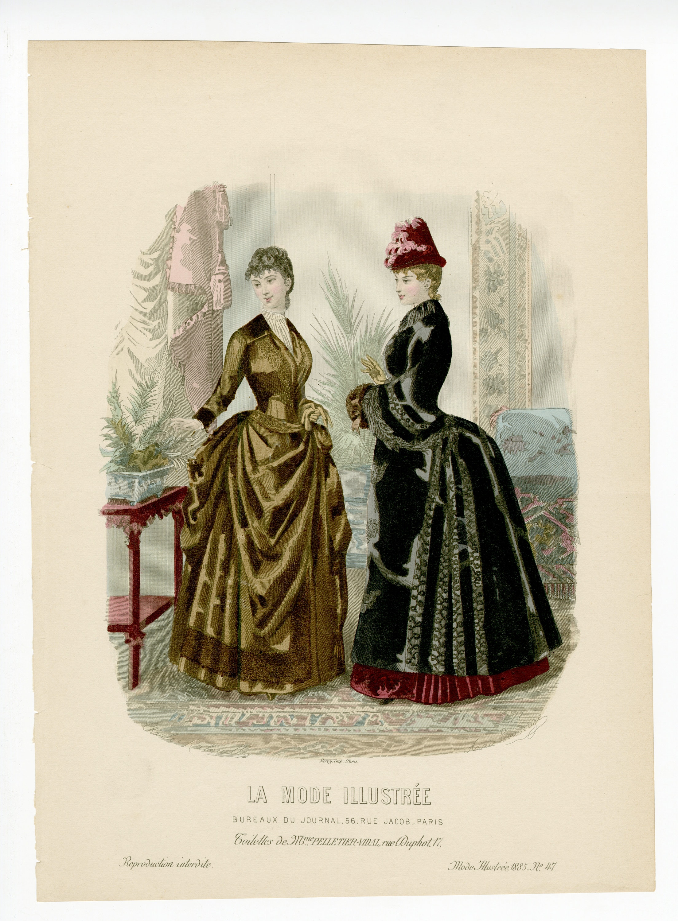 Ladies Fashion Print - Original - 