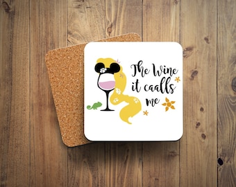 Disney princess inspired coasters * Tangled* Rapunzel*