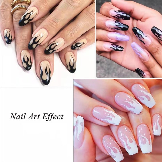 Silver Nail Art Stickers