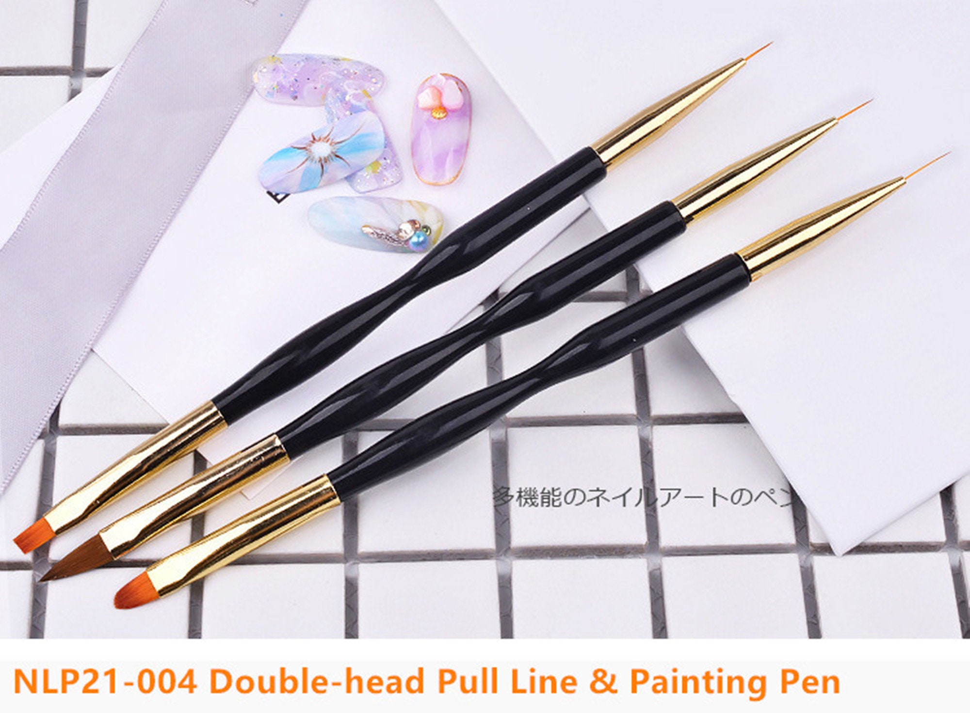 5pcs Nail Art Brush Set With Liners and Striping Brushes, for Thin Fine  Line Drawing, Detail Painting, Striping, Blending, One Stroke 