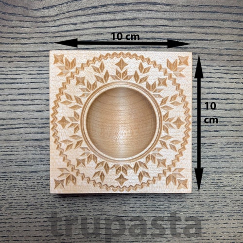 Sunflower Shaped Wooden Ravioli Mold Pasta Tool Wooden Pasta Etsy