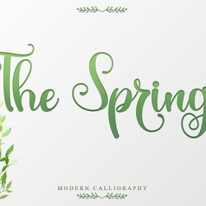 Der Frühling, Schriftart Kalligrafie, Script Font, Cricut Fonts, Schriftart für Cricut, Wedding Fonts, Love Fonts, Beautiful Script