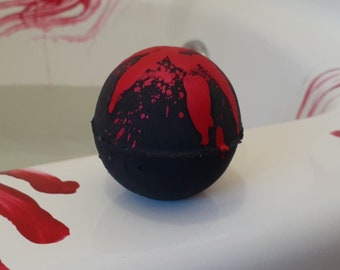 Succubus Black Bath Bomb - Love Spell Scented BLACK Bath Bomb