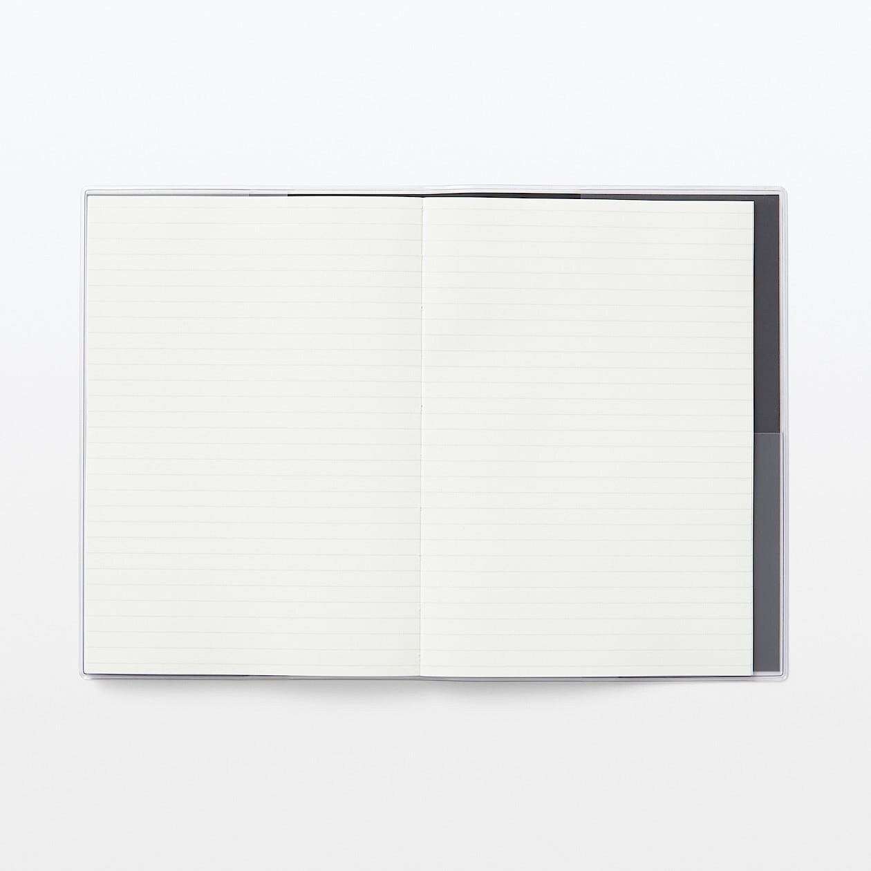 Muji 2024 Vertical Planner A5/B6 Size Black Grey/white Grey Etsy