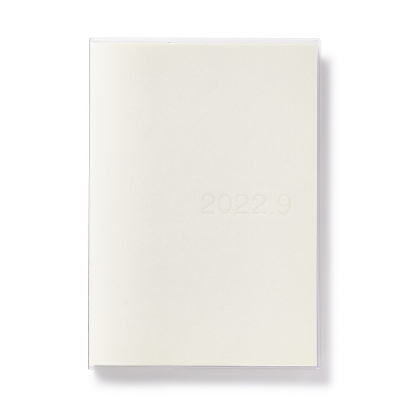Muji Vertical 2023 Planner A5size Black /white/ From Aug. Etsy Australia