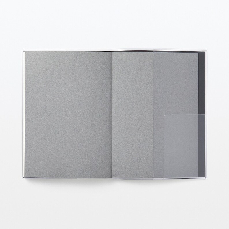Muji 2024 Vertical Planner A5/B6 Size Black Grey/white Grey Etsy Hong