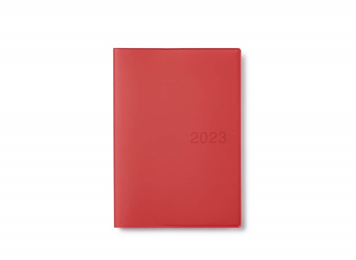 Muji 2023 Planner Muji 2023 Scheduler A5/B6/A6 Size Black Etsy Australia