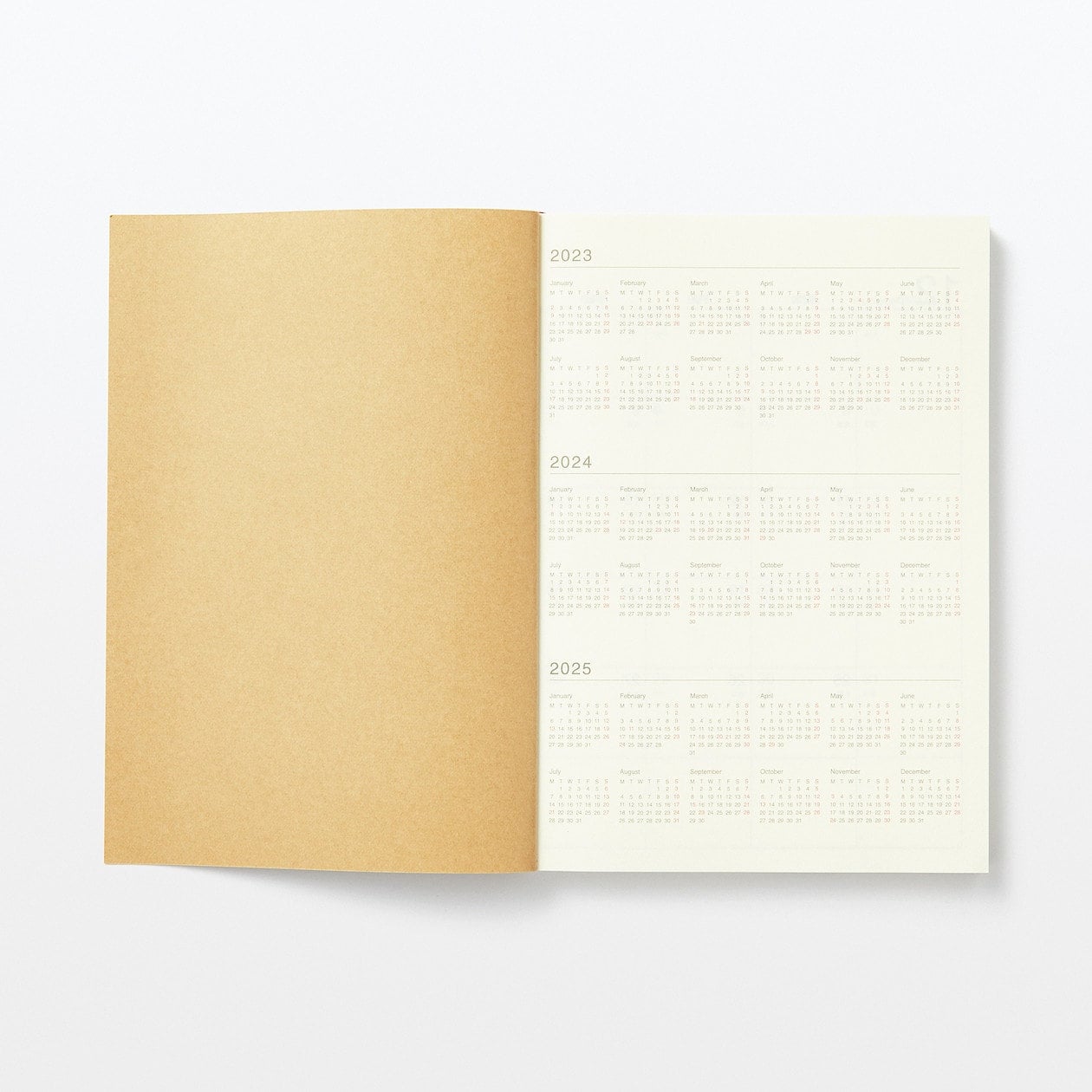 Muji 2024 Planner Muji Diary Pocket Planner Muji 2024 Etsy Australia