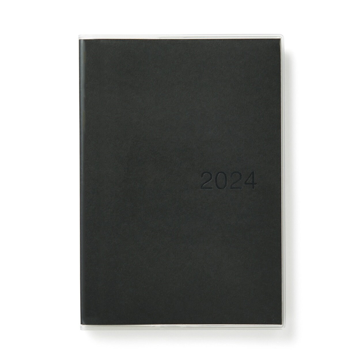 Muji 2024 Vertical Planner A5/B6 Size Black Grey/white Grey Etsy