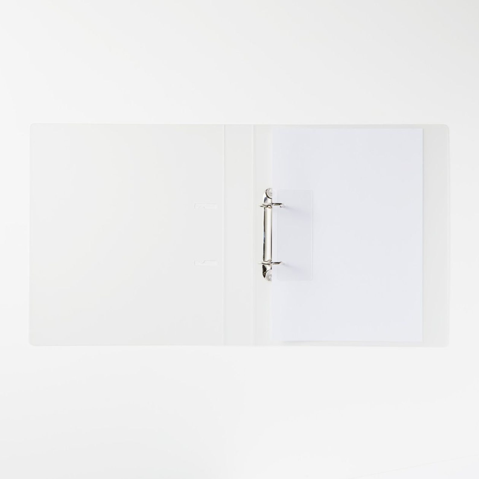 Muji Ring Binder 2 Ring PP Clear No Color A5 / B5 / A4 Etsy
