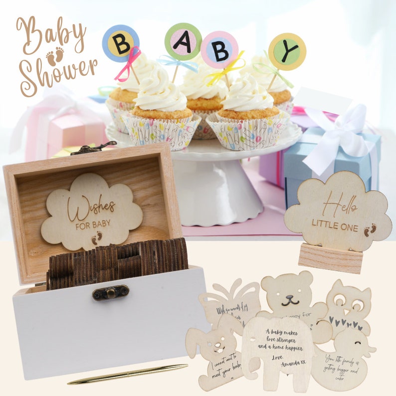 Baby Shower Guest Book Alternative Alternative Baby Shower Etsy