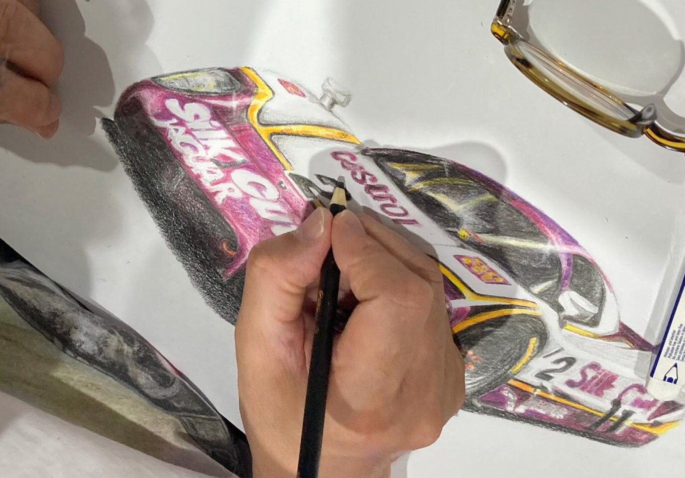 Speedworks.Art - Le Mans Jaguar XJR9 - Vintage Speedworks