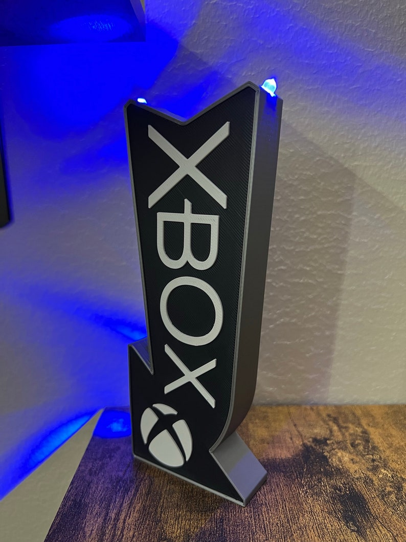 Xbox Led Sign 3D Etsy