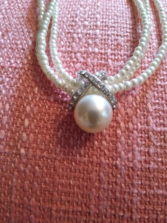 elegant pearl necklace or - Gem