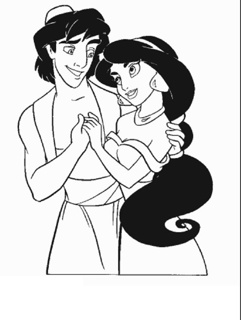 30 Disney Coloring Pages printible PDF Digital Listing - Etsy