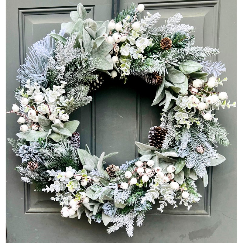 Winter Wreaths Not Christmas - Etsy