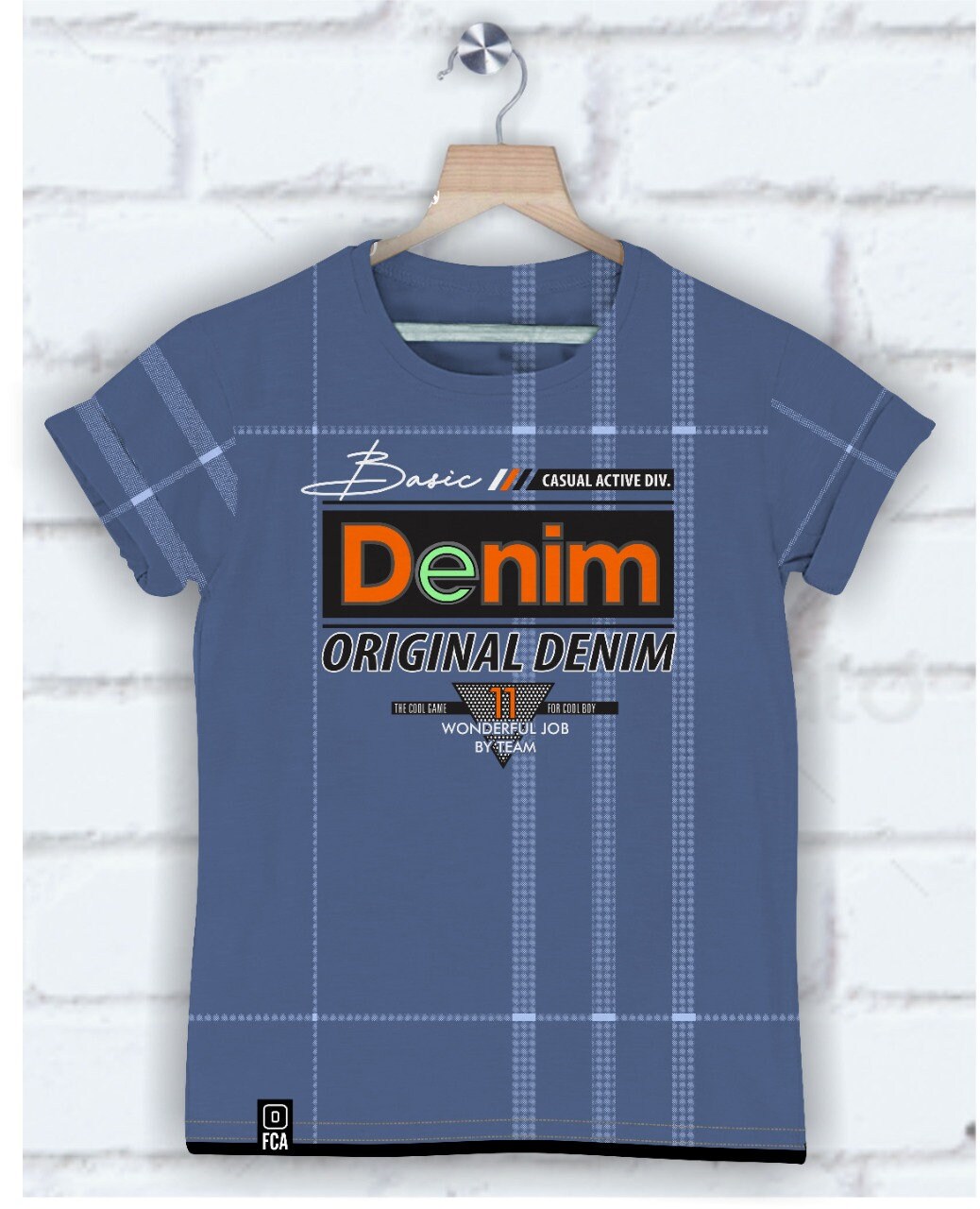 Denim T-shirt design | Etsy