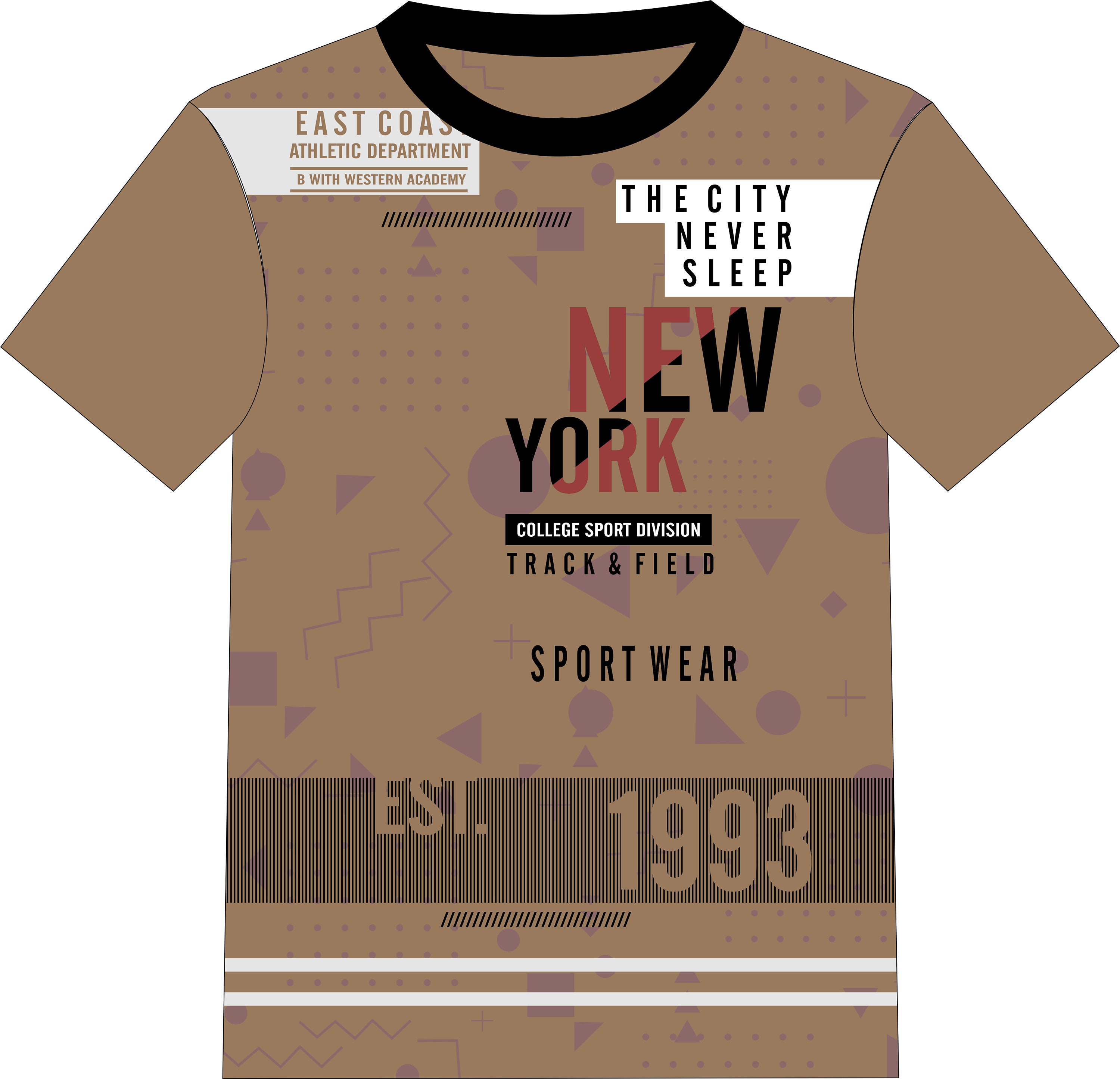 Diseño de camisetas de Nueva York Etsy