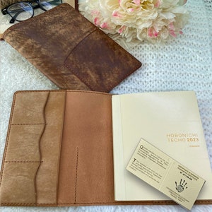 On Sale, Full grain Leather notebook cover for A5, notebook, fits Hobonichi A5 Cousin, A5 original, Moleskine, Stalogy