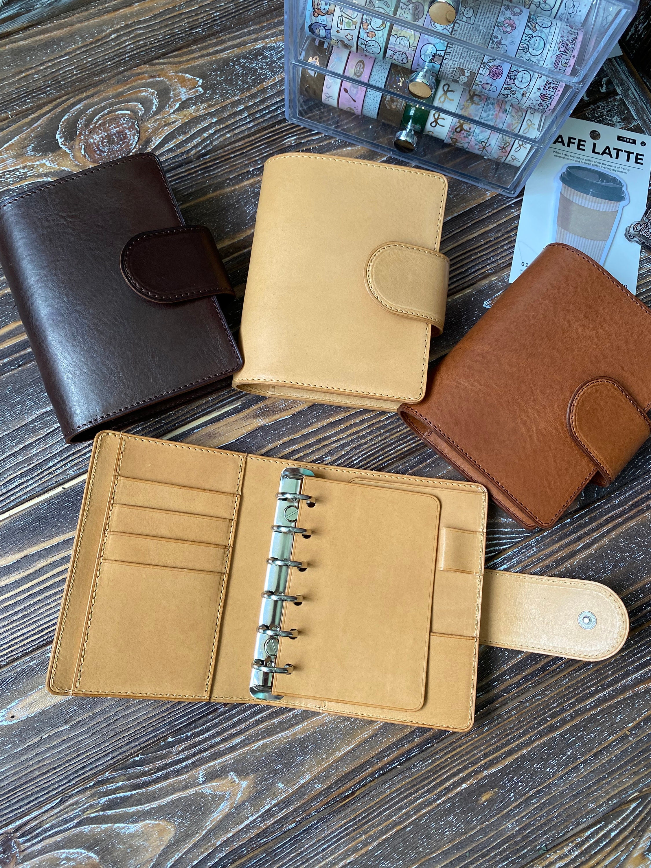 Filofax The Original Organizer, Pocket Size, Patent Rose, Leather - View #12