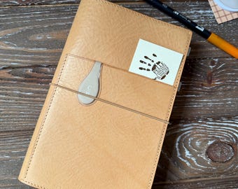 Moleskine Leather Cover, Pocket, Classic Daily and Weekly Cover Premium Italian Leather, 043