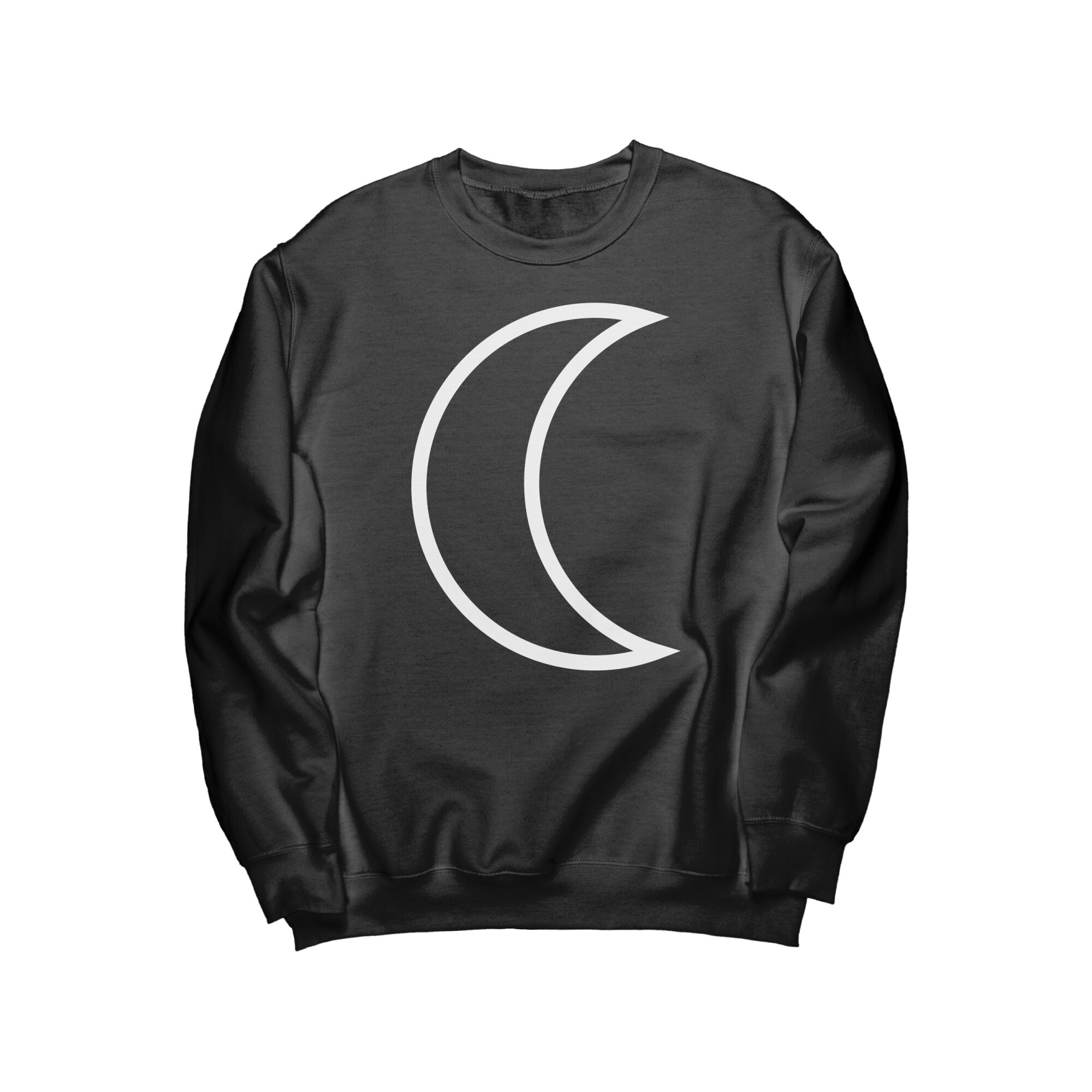crescent moon sweatshirt